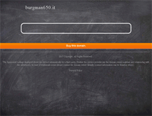 Tablet Screenshot of burgman650.it